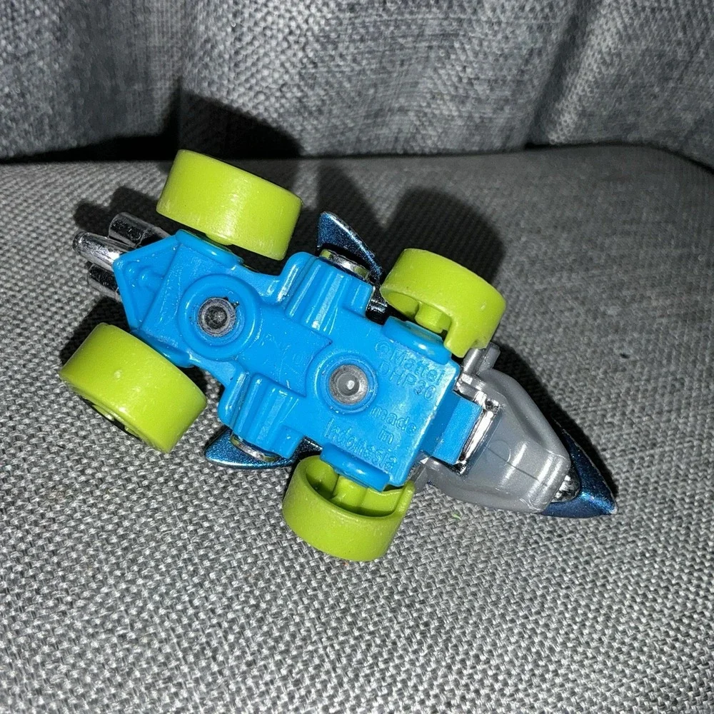 Hot Wheels for 2016 Street Beasts Series Shark Bite Blue Tribal Crooked Wheel